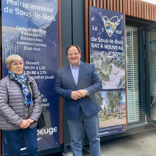Maubeuge Sous-Le-Bois, la mairie annexe provisoire est ouverte