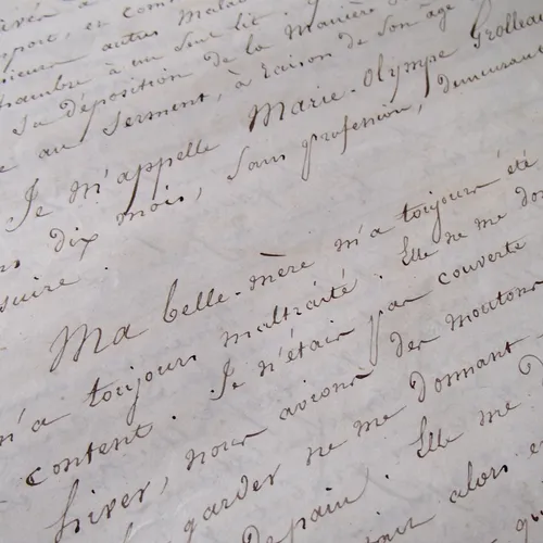 La descente aux enfers d'Olympe