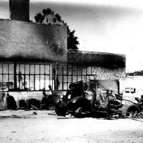 L'entrée des allemands à Bressuire le 22 Juin 1940