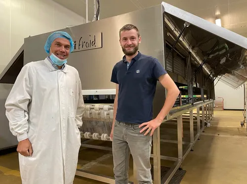 Maison Defroidmont - Sa flamiche au maroilles, bientôt chez Picard