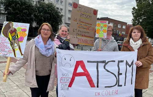 Maubeuge - Une centaine de participants à la grève générale, ce matin