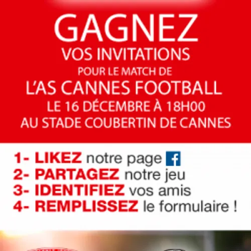 Jeu AS Cannes Football
