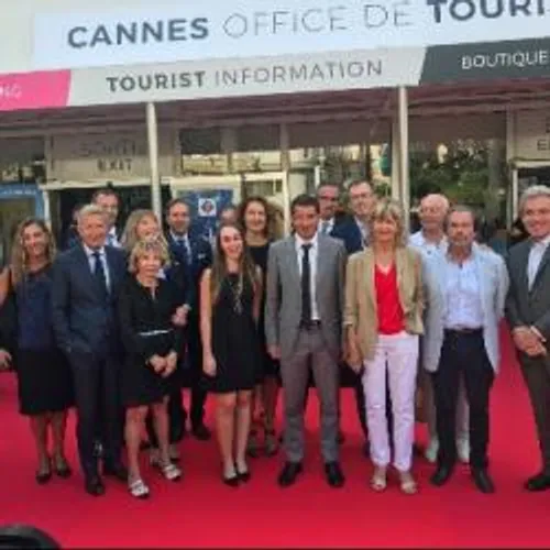 INAUGURATION DU NOUVEL OFFICE DE TOURISME DE CANNES