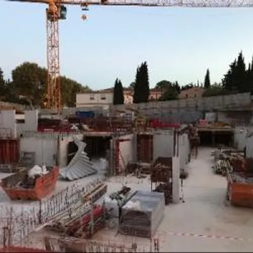 PREMIERE PIERRE POUR LE FUTUR QUARTIER COEUR MOUGINS