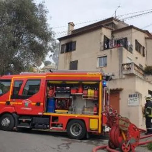 INCENDIE AUJOURD'HUI AU CANNET