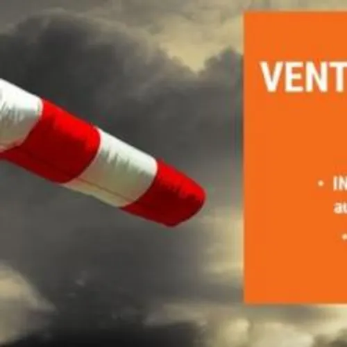 LES ALPES MARITIMES EN VIGILANCE ORANGE AUX VENTS VIOLENTS