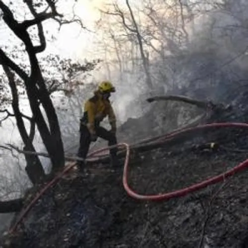 DES INCENDIES DANS L'ARRIÈRE-PAYS