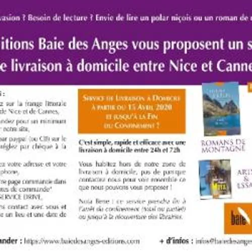 LIVRAISON DE ROMANS PAR LES ÉDITIONS BAIE DES ANGES !