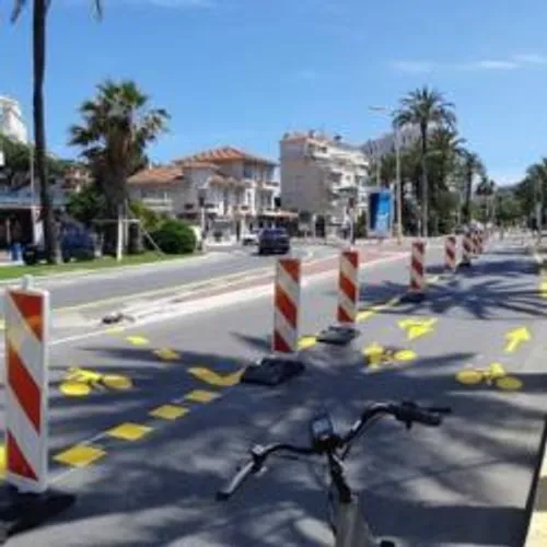 PISTE CYCLABLE PROLONGEE SUR LA CROISETTE