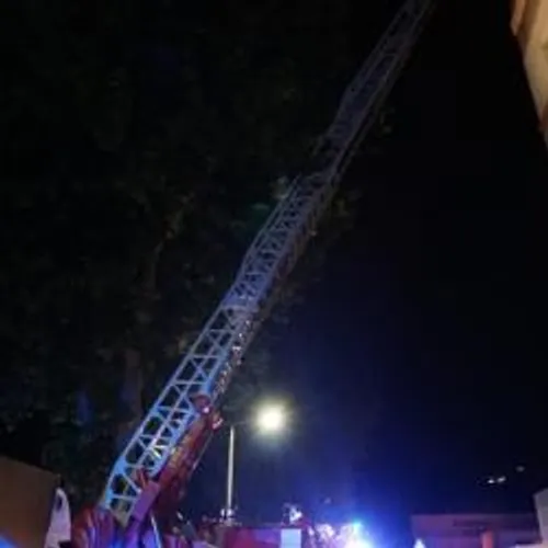 VIOLENT INCENDIE HIER SOIR AU 8ème ETAGE D'UN IMMEUBLE A NICE