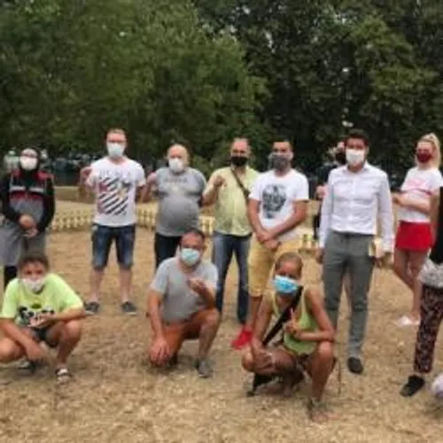 REMISE HIER DES CLEFS DE 18 JARDINS FAMILIAUX A RANGUIN