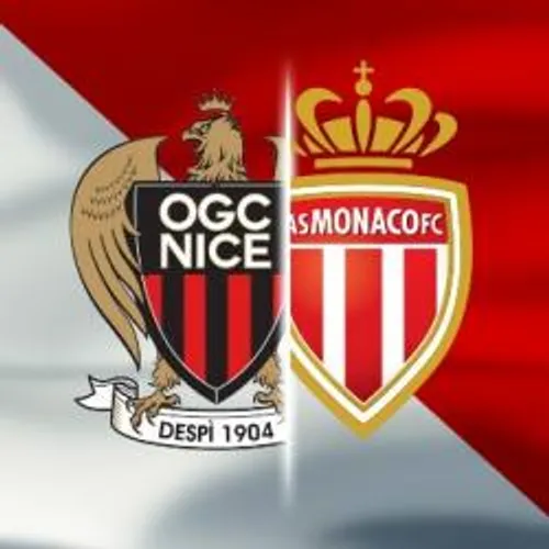 MONACO REMPORTE LE DERBY AZUREEN 2 BUTS A 1 CONTRE NICE