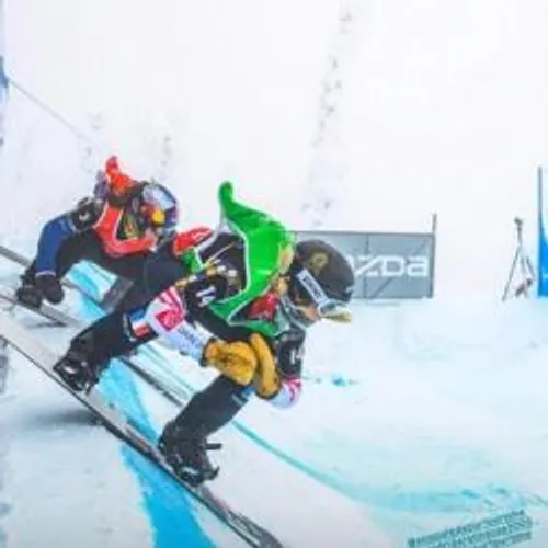 UN PODIUM POUR LA SNOWBOARDEUSE AZUREENNE JULIA PEREIRA EN ITALIE