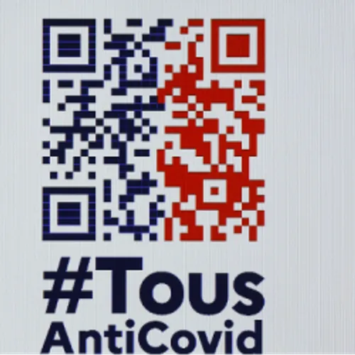 UN QR CODE  A L'ENTREE DES BARS, RESTOS ET SALLES DE SPORTS DES LE...