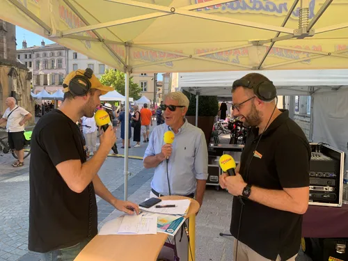 EN DIRECT DES FOLLES JOURNÉES DU VÉLO A ÉPINAL, avec Patrick...