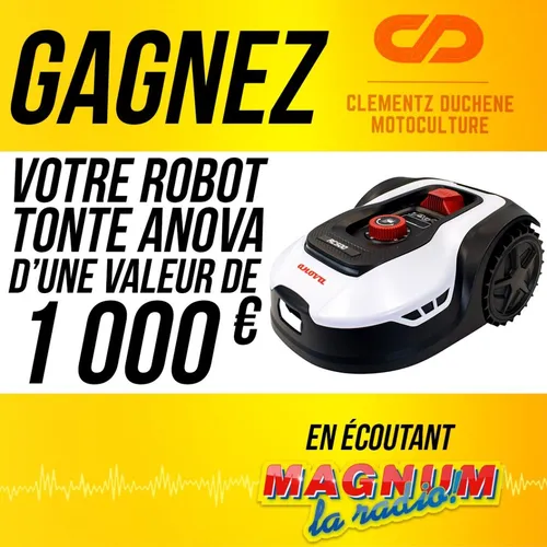 CHRISTELLE A AYDOILLES REMPORTE LE ROBOT TONDEUSE D'UNE VALEUR DE...
