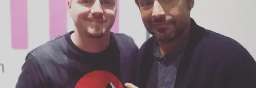 Bruno Salomone au micro de Florent