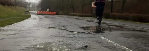 Journal 9h - Les crues importantes, dans la Région, ont fait une...