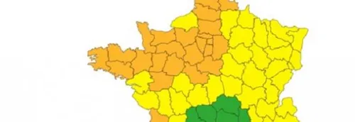 Journal 12h - Le Nord et le Pas de Calais en vigilance orange grand...