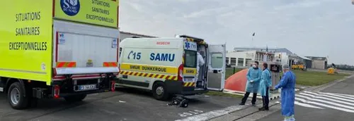 Journal 9h - La tension hospitalière est forte dans le Nord et le...