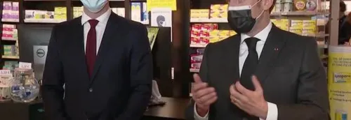 Journal 12h - Depuis Valenciennes, Emmanuel Macron annonce...