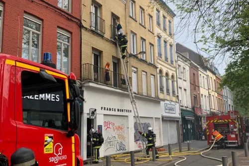 Journal 9h - Le sauvetage d'une personne hier à Lille par les pompiers