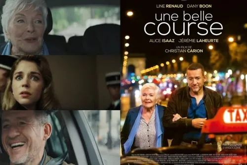 Dany Boon et Line Renaud dans le Podcast pour le film Une belle...
