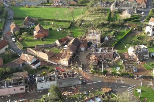 Journal 9h - La tornade qui a touché Bihucourt a parcouru 147km