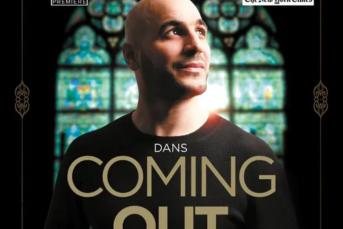 Mehdi Emmanuel DJAADI dans "Coming Out" au Chapitô à Lille -Le 20...