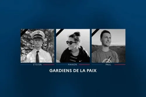 Journal 12h - L'hommage aux 3 policiers de Roubaix ce midi, présidé...