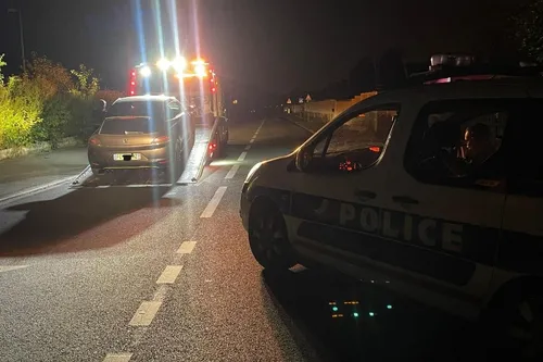 Journal 12h - Interpellation au cours d'un rodéo urbain sous le...