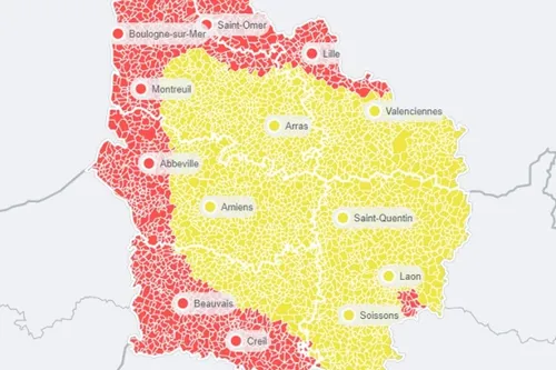 Journal 9h - La qualité de l'air n'est pas bonne dans le Nord et le...