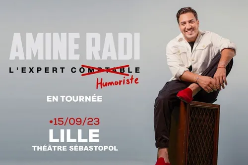 AMINE RADI sera le 15 septembre au Splendid de Lille -Ecoutez le...