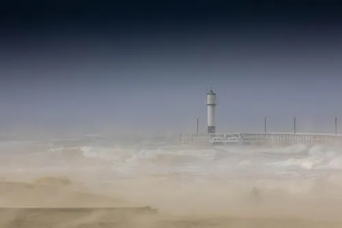 Journal 12h - Le pic de la tempête Ciaran en ce moment dans le Nord...