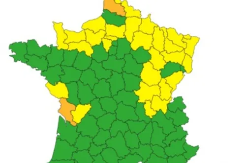 Journal 9h - Le Pas de Calais de nouveau en vigilance orange pluie...