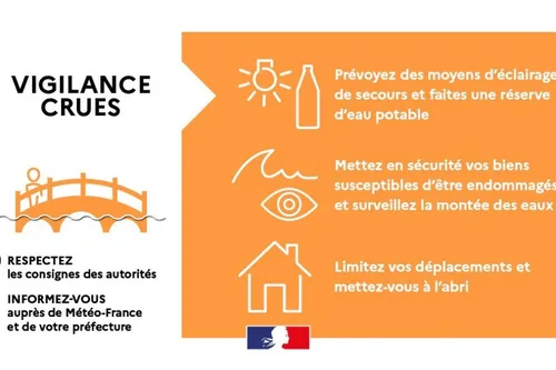 Journal 9h - Plusieurs cours d'eau du Nord et du Pas de Calais de...