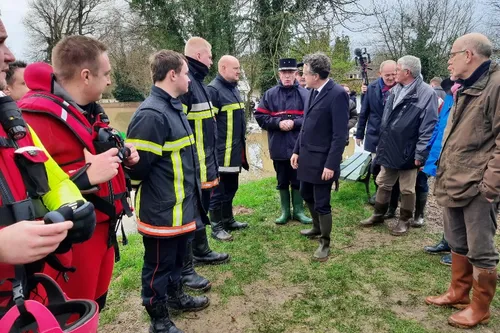 Journal 9h - Christophe Béchu de nouveau dans le Pas de Calais...