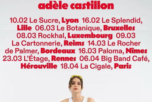 Adèle Castillon sera le 16 février au Splendid de Lille- On en...