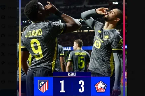 Journal de 7h - Après le Real, le Losc s'est offert l'Atletico...