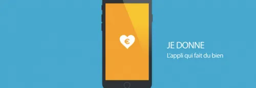 L'application "Je Donne" dans les Hauts-de-France