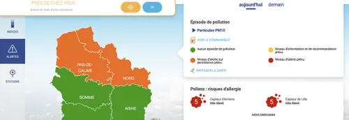 Malgré le confinement, épisode de pollution dans la région, on vous...