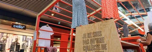 La Croix Rouge ouvre une "boutique inversée" à Westfield Euralille