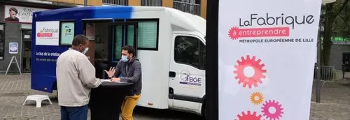 Un "Bus de la Fabrique à Entreprendre" pour vos projets de création...