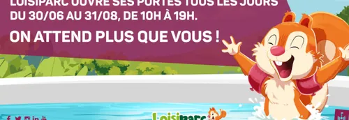 La base Loisiparc d'Aubigny-au-Bac rouvre ses portes