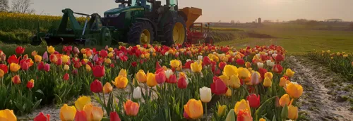 Des cueillettes de fleurs 