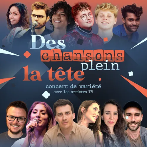 Un spectacle caritatif avec des candidats d'émissions télé...
