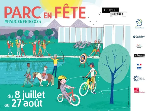 Parc en Fête, tout l'été au Louvre Lens