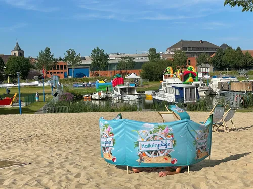 Les plages en ville dans la région