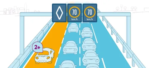 Comment fonctionne la nouvelle voie de covoiturage sur l'A1 ?