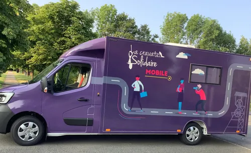 La Cravate Solidaire Mobile lance son second camion